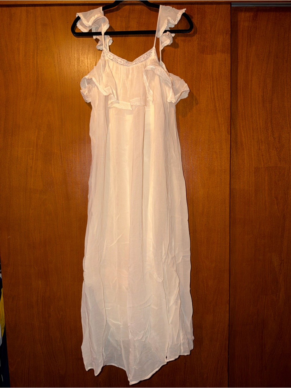 Zara Blush Midi Nightdress / Home Dress